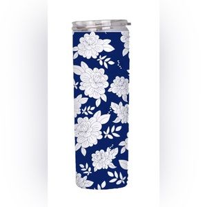 Retro decor pattern Semi handmade 20oz stainless straight bottle gift